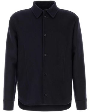 Jil Sander Regular Overshirt - Blue