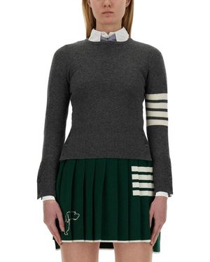 Thom Browne Cashmere Sweater - Schwarz