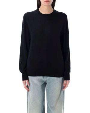 Rhea Sweaters Blue - Zwart