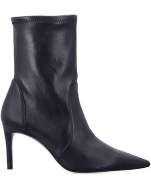 Stuart Weitzman Flache Schuhe Schwarz - Blau