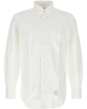 Thom Browne White Oxford Shirt