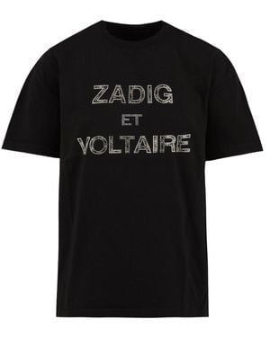 Zadig & Voltaire T Shirts And Polos - Black