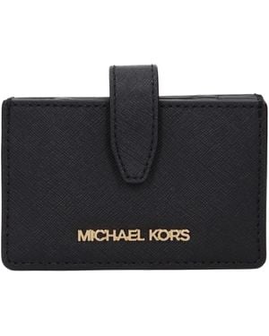 Michael Kors Portadocumenti Jet Set Travel Donna Pelle Nero - Black