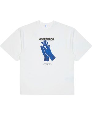 Adererror T Shirts En Polos Beige - Blauw
