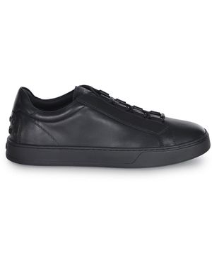 Tod's Tod 's Sneaker aus Leder. - Schwarz
