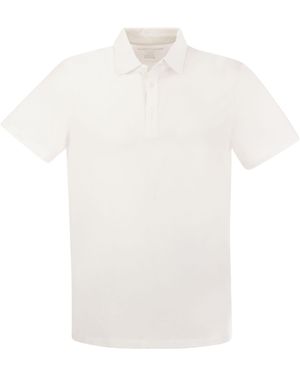 Majestic Short Sleeved Polo Shirt - White