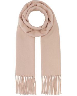 Prada Powder Silk Blend Scarf - Natural