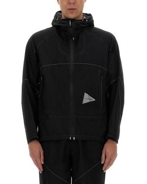 and wander 3L Ul" Jacket - Black