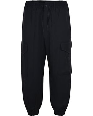 Y-3 Hosen aus Polyester. - Blau