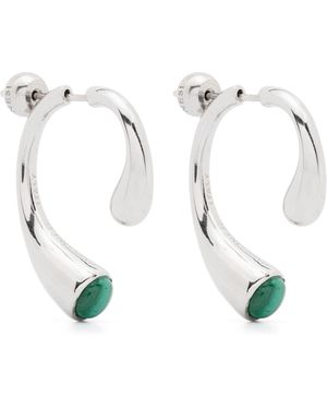 Panconesi S P Malakitohrringe - Weiß