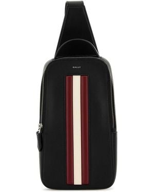 Bally Leather Crossbody Bag - Black