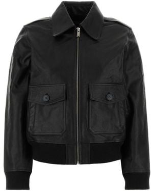 A.P.C. A. P.C. Leather Gaelle Jacket - Black