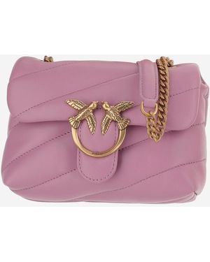 Pinko Baby Puff Shoulder Bag - Purple
