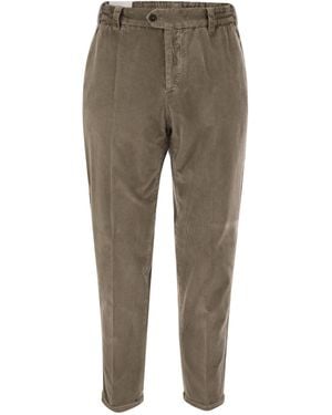 PT Torino The Rebel Corduroy Trousers - Grey