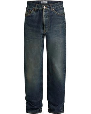 AYA MUSE Tapered Jeans - Blue