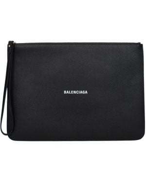 Balenciaga Pochette Skin - Nero