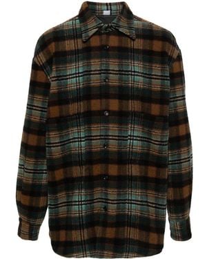 Winnie NY Check Shirt Jacket - Black