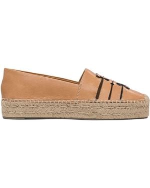Tory Burch Espadrilles Ines Aus Leder - Braun