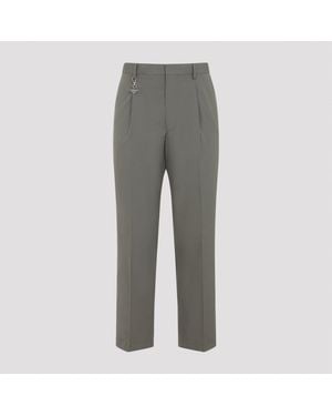 Prada Cotton Trousers - Grey