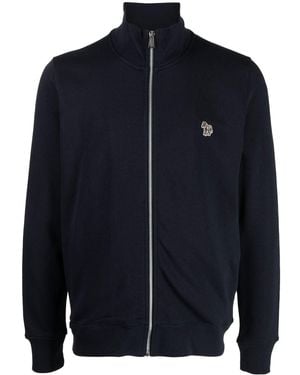 Paul Smith PS par Paul Smith Zebra Logo Coton Sweat - Bleu
