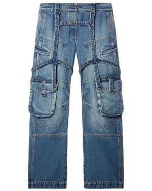 Off-White c/o Virgil Abloh Wide Jeans - Blue