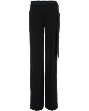 The Attico Wool Pant - Black