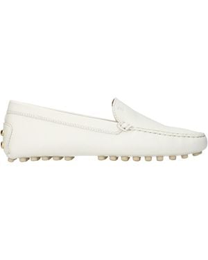 Tod's Moccasins With Skin - White