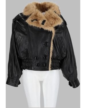 Isabel Marant Lamb Leather Jacket - Black