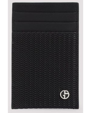 Giorgio Armani Kreditkartenetui - Schwarz
