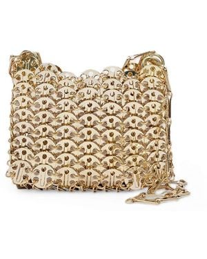 Rabanne 1969 Nano Handtasche aus Goldmessing - Natur