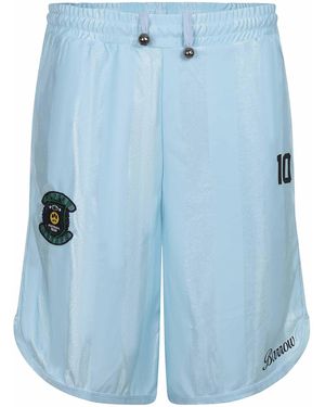 Barrow Bermuda Shorts Made Of Polyester - Blue