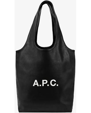 A.P.C. Tote Ninon Small - Black