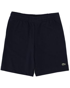 Lacoste Shorts With Logo - Blue