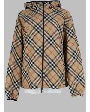 Burberry Reversible Vintage Check Sports Jacket - Metallic