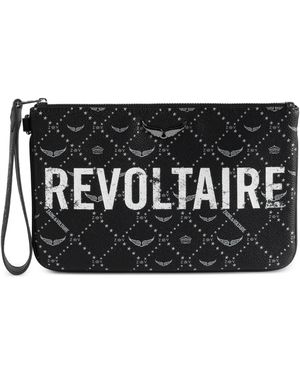Zadig & Voltaire Z Pouch Revoltaire - Black