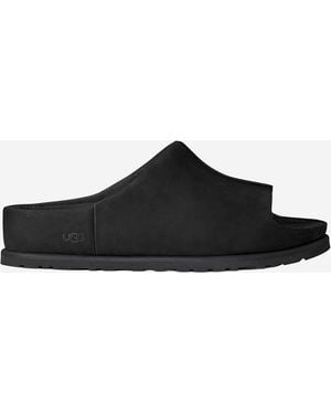 UGG Otzo Suede Sandals With Logo - Black