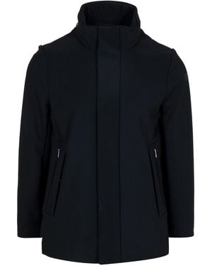 Rrd Abrigos Negro - Azul