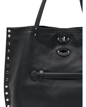 【関税&送料込】Zanellato Medium Tote Bag A Spasso Black In Zanellato A'Spasso Medium Tote Bag in Black | Lyst