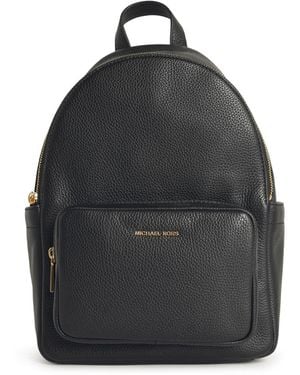 MICHAEL Michael Kors 'tanner' Medium Backpack In Black Hammered Lear - Zwart