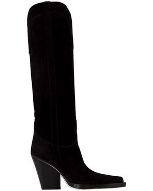 Paris Texas El Dorado Boot Boots Leather - Black