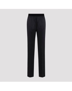 Tom Ford Satin Pants - Blauw