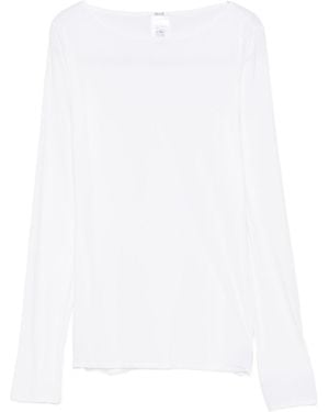 Wolford Langärmeliges T-Shirt - Weiß