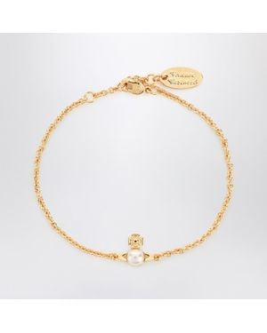 Vivienne Westwood Balbina Bracelet With Pearl - Metallic