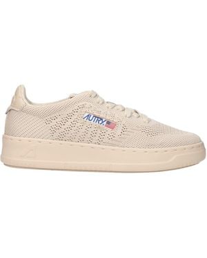 Autry Trainers Easeknit Low Fabric/Creme Brûlée - Pink