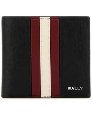 Bally Portefeuille en cuir noir