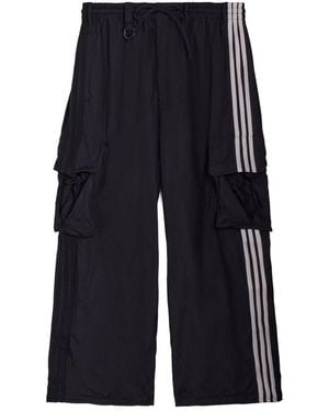 Y-3 Cargo Pants With Logo - Blue