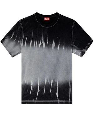 DIESEL Pas R21 T -shirt Aan - Zwart