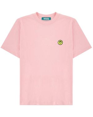 Barrow T-Shirt Con Logo - Pink