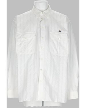 Vivienne Westwood Stylish Cotton Blend Shirt For - White