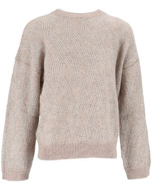 Peserico Strickpullover - Natur